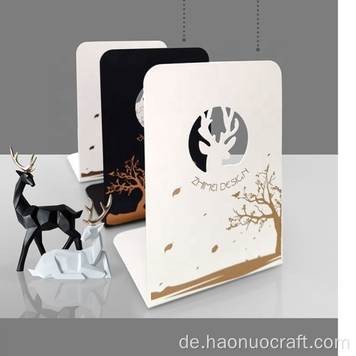Deer einfaches kreatives Highschool-Desktop-Bücherregal